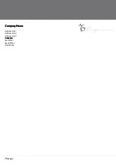 Capricorn - Symbol A4 Letterhead