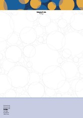 Tiny Bubbles A4 Recycled Letterhead