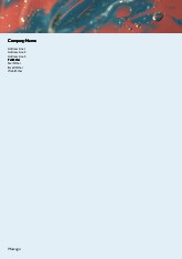 Expressive Currents A4 Letterhead