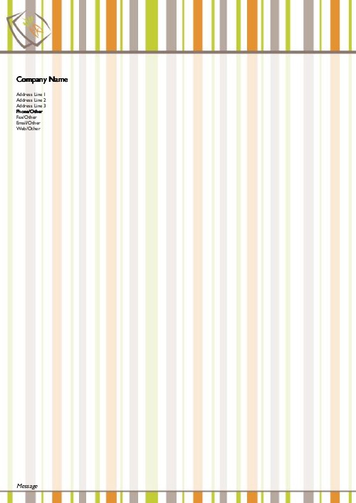 Merits of Carrots A4 Letterhead