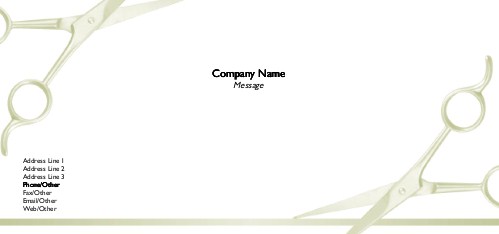 Shear Precision Full Colour Compliment Slips