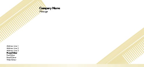 Tease or Tame Full Colour Compliment Slips