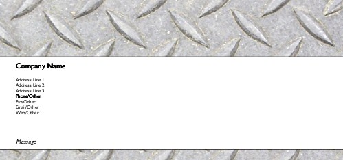 Tough Tread Full Colour Compliment Slips