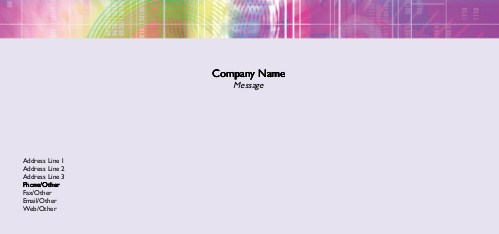 Light Show Full Colour Compliment Slips