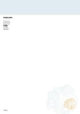 Celtic Teal and Orange A4 Letterhead