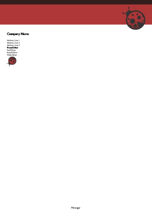 Lady with Style A4 Recycled Letterhead