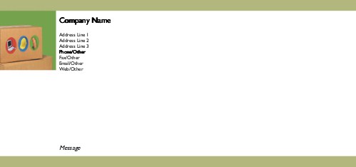 Package Deal Full Colour Compliment Slips