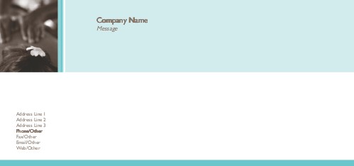 Pure Pleasure Full Colour Compliment Slips