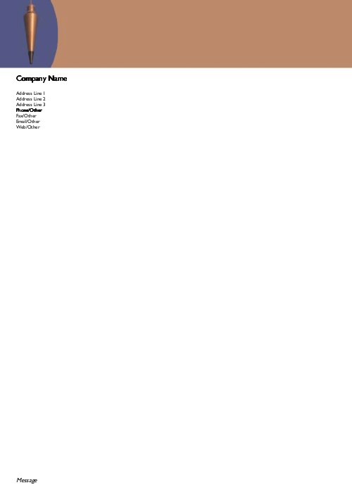 Plumb Line A4 Recycled Letterhead