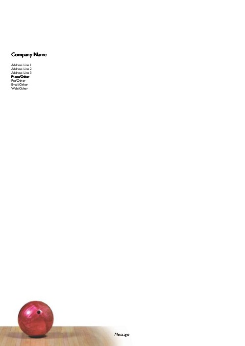 Ready to Strike A4 Recycled Letterhead