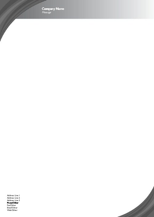 Shades of Grey A4 Recycled Letterhead