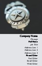Security Badge Full Colour Magnetic Business Cards