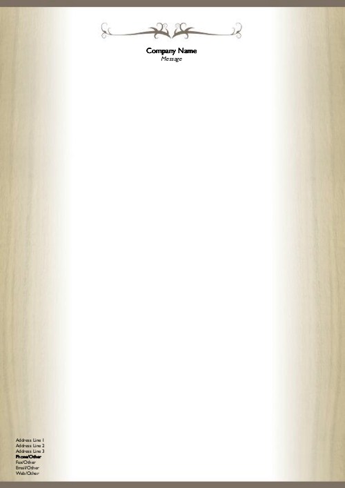 Distinctive Design A4 Recycled Letterhead