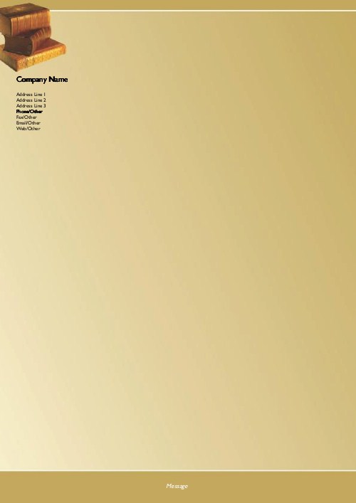 Knowledge is Power A4 Recycled Letterhead