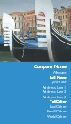 Venetian View Full Colour Business Cards