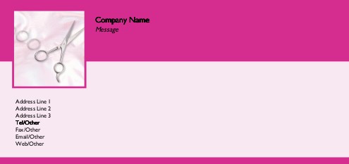 Don't Get Snippy Full Colour Compliment Slips