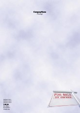 For Sale by Owner A4 Recycled Letterhead