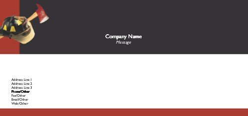 Flame Fighter Full Colour Compliment Slips