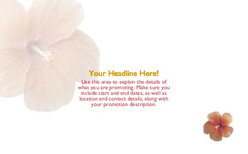 Petal Perfect Full Colour Oversized Postcards