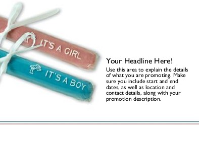 Baby Cigars Full Colour Standard Sized Postcards