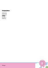 Polka Dot Piggy Bank A4 Recycled Letterhead