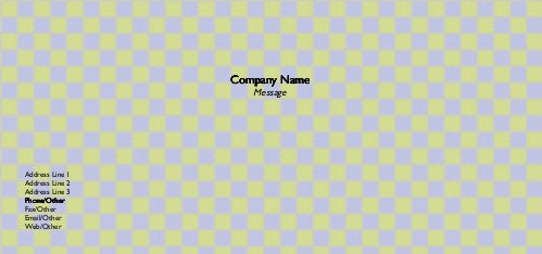 Checkmate Full Colour Compliment Slips