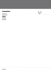 Taurus - Symbol A4 Recycled Letterhead