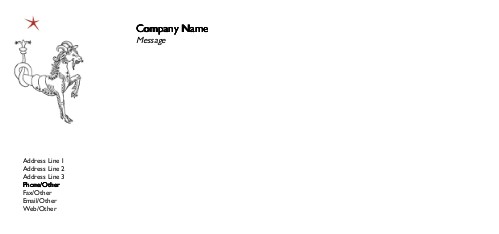 Capricorn Full Colour Compliment Slips