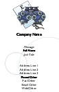 Excellent Eye Care Full Colour Magnetic Business Cards