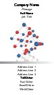 Molecule Marvel Full Colour Magnetic Business Cards