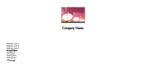 Triple Transmission Full Colour Compliment Slips