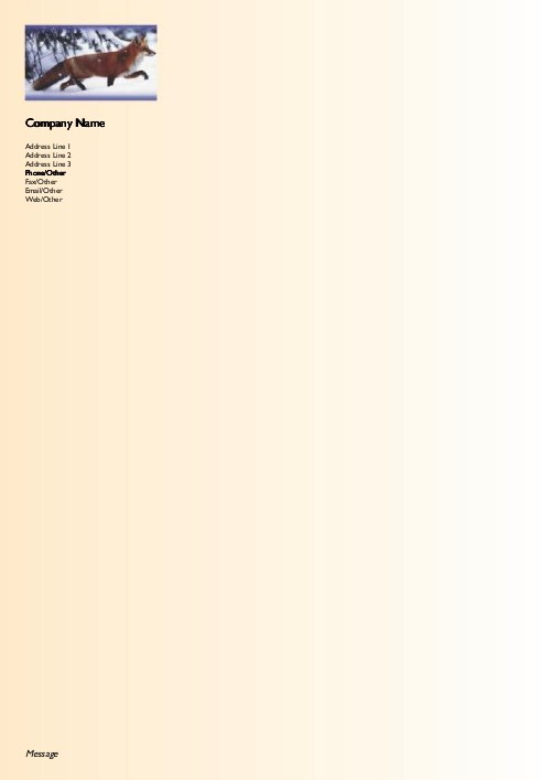 Close-up of Fox