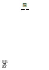Lined Square A4 Letterhead