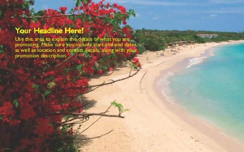 Curving Coastline Full Colour Oversized Postcards