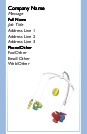 Baby Mobile Full Colour Business Cards