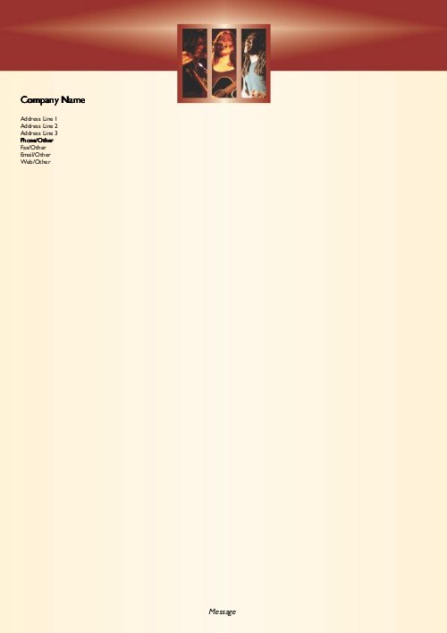 Music Makers A4 Recycled Letterhead
