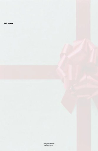 Big Red Bow
