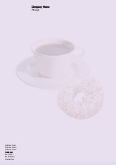 Coffee and Doughnut A4 Recycled Letterhead