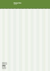 Green Stripe 576 A4 Recycled Letterhead