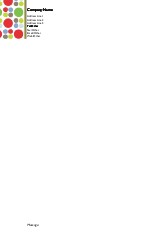 Colourful Dots A4 Recycled Letterhead