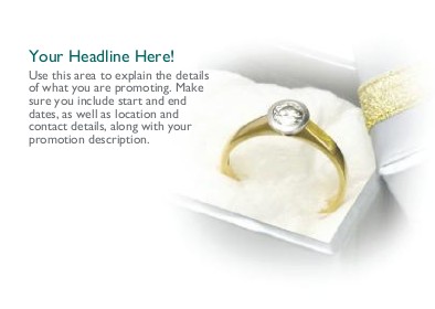 Diamond Ring Full Colour Standard Sized Postcards