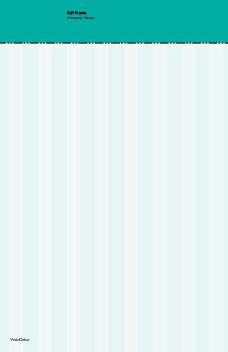 Teal Stripe 3275