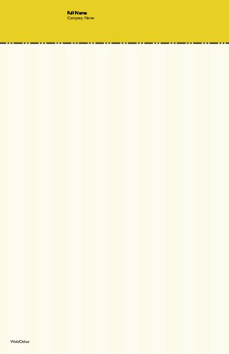 Yellow Stripe 606