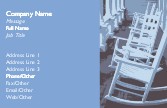 Rocking Chair Verandah Full Colour Business Cards