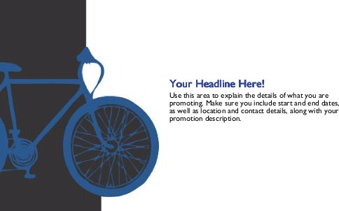 Pedal Pusher Full Colour Oversized Postcards