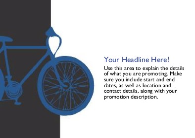 Pedal Pusher Full Colour Standard Sized Postcards