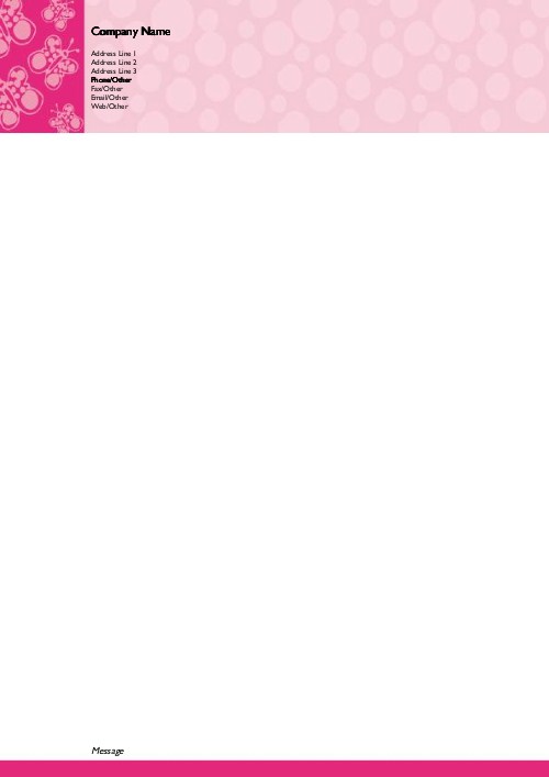 Winged Beauties A4 Recycled Letterhead