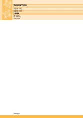 Stylish Butterflies A4 Letterhead