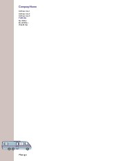 Flowered Winnebago A4 Recycled Letterhead