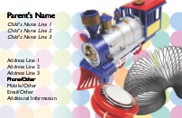 Toy Trance Full Colour Mummy Contact Cards